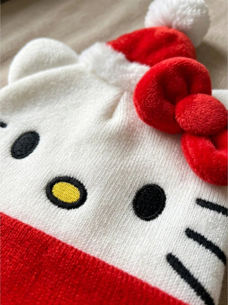 Gorro punto suave infantil hello kitty sanrio Rosa - Kiabi