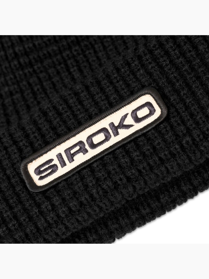 Gorro punto waffle hombre y mujer sequoia Negro - Kiabi