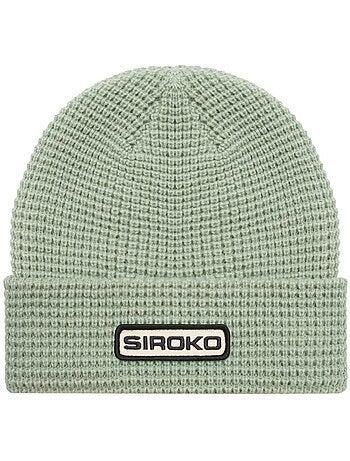 Gorro punto waffle hombre y mujer sequoia