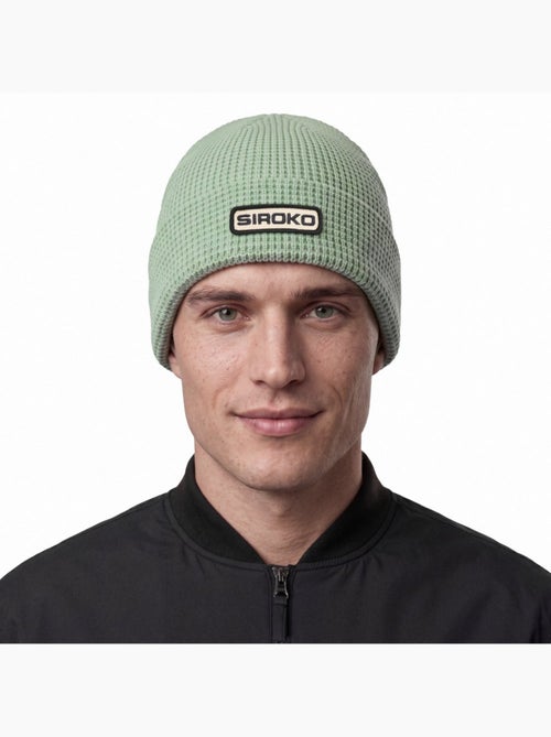 Gorro punto waffle hombre y mujer sequoia - Kiabi