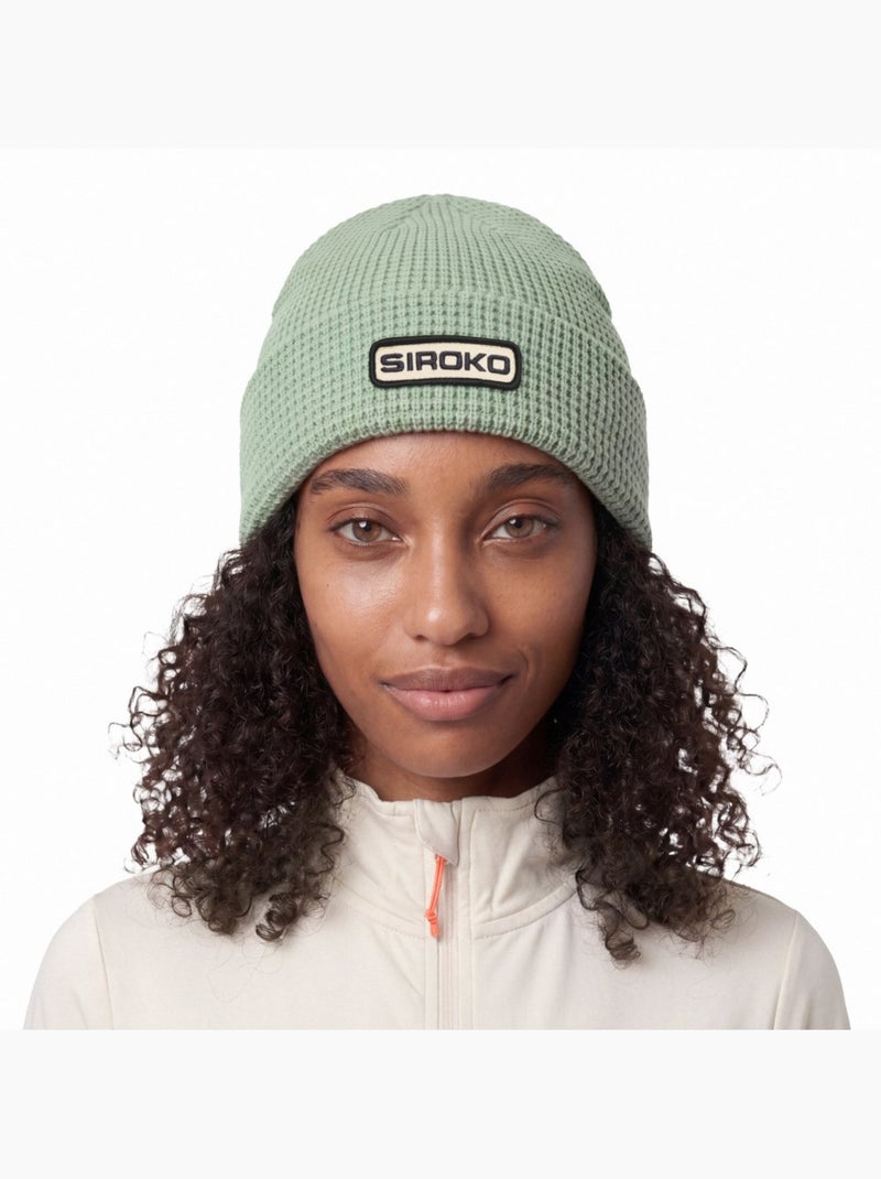Gorro punto waffle hombre y mujer sequoia Verde - Kiabi