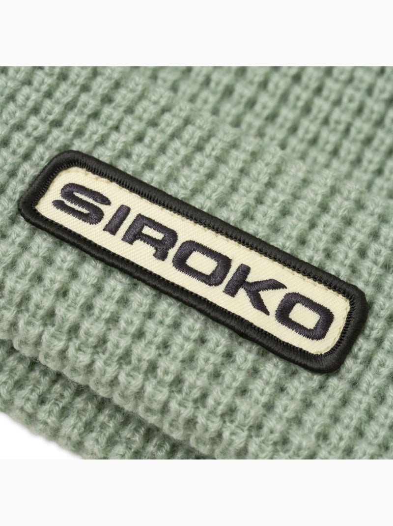 Gorro punto waffle hombre y mujer sequoia Verde - Kiabi