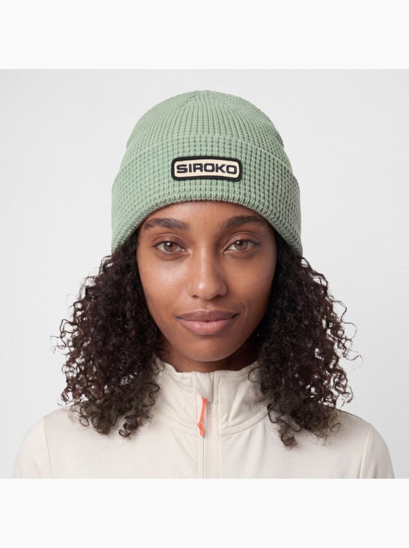 Gorro punto waffle hombre y mujer sequoia Verde - Kiabi