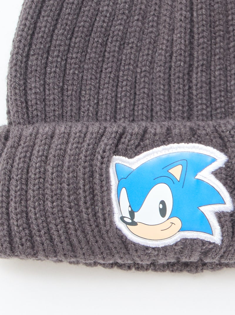 Gorro 'Sonic' de punto Gris - Kiabi