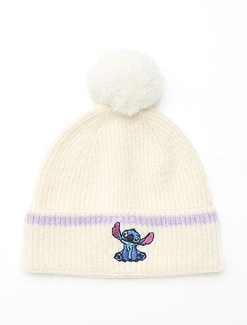 Gorro 'Stitch' con pompón