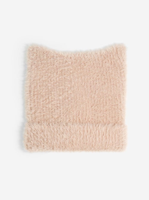 Gorro suave con forma de gato - Kiabi