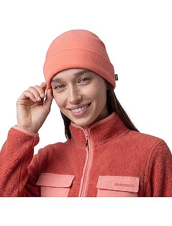 Gorro tejido polar hombre y mujer aysen coral