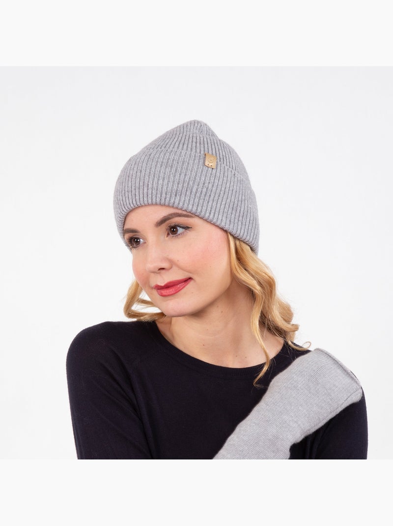 Gorro ultra suave, elástico y resistente mujer isotoner Gris gris - Kiabi