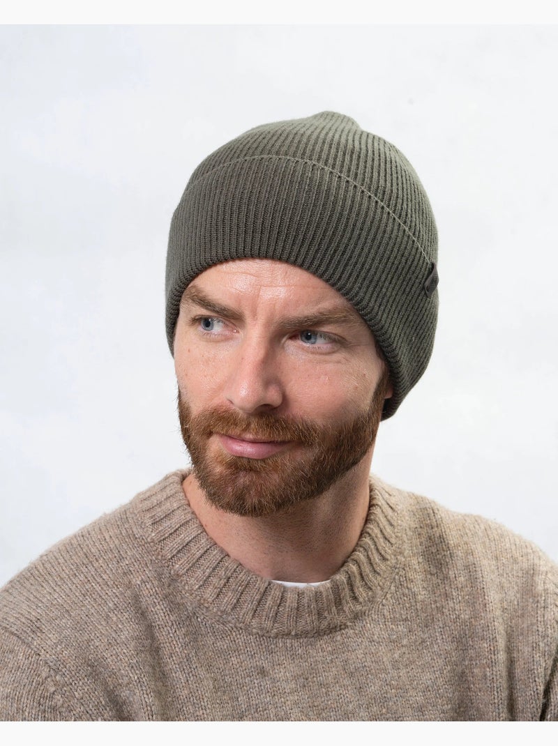 Gorro ultra suave, no forrado hombre Caqui - Kiabi