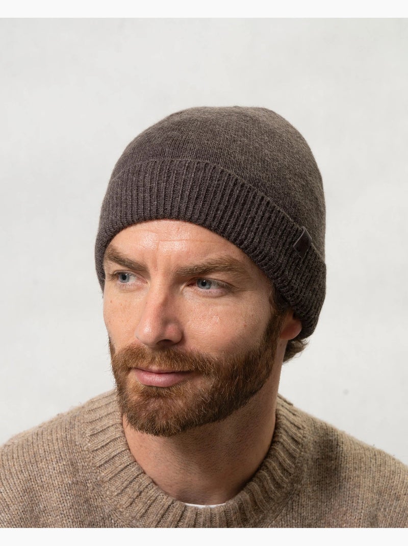 Gorro ultra suave, no forrado hombre Taupe - Kiabi