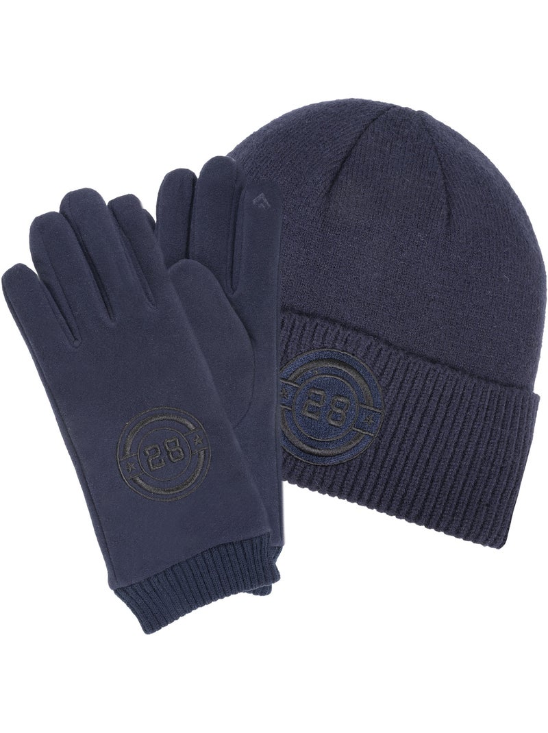Gorro ultra suave, no forrado niño mixto Azul marino - Kiabi