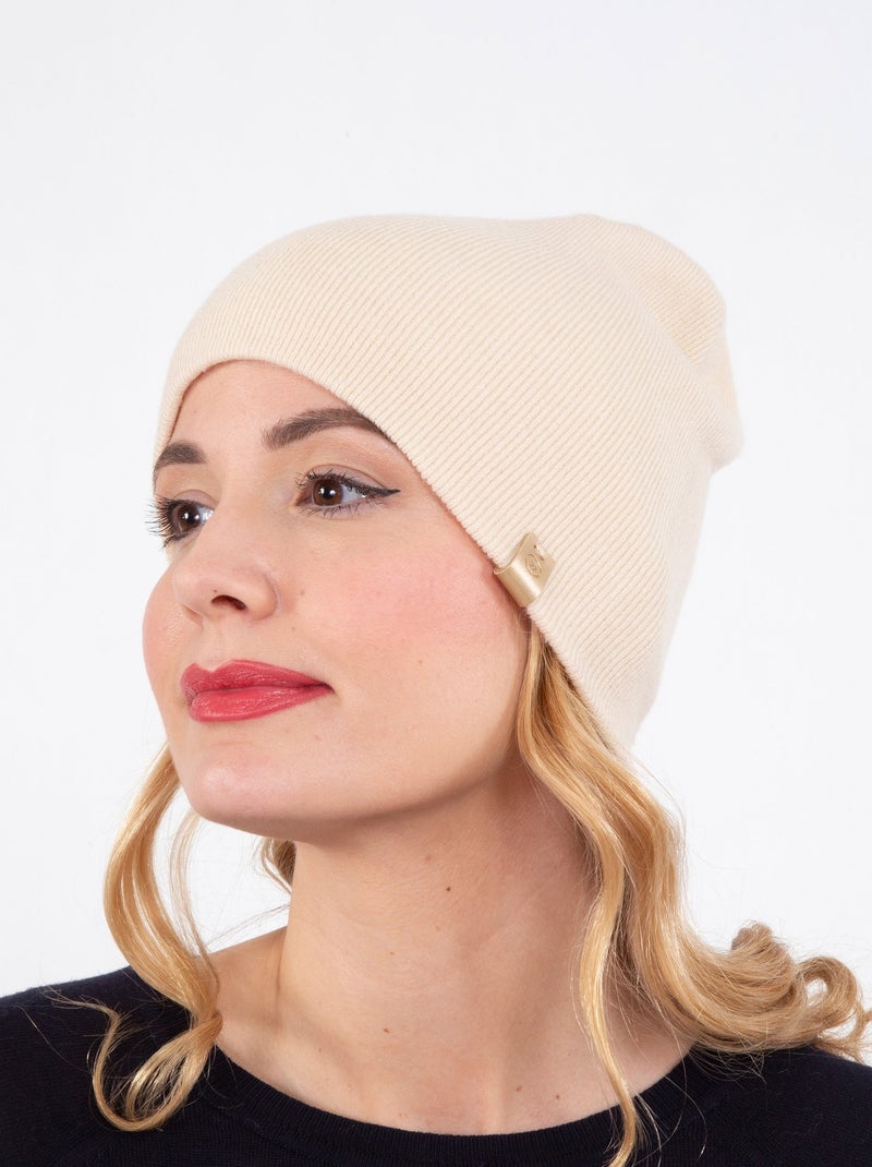 Gorro ultra suave, talla única mujer Isotoner Beige claro - Kiabi