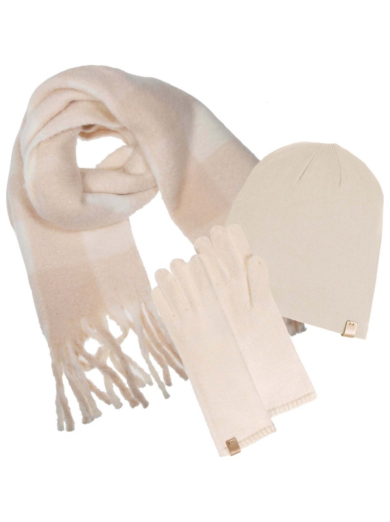 Gorro ultra suave, talla única mujer Isotoner Beige claro - Kiabi