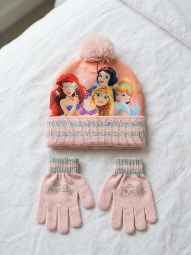 Gorro y guantes princesas disney infantil Multicolor - Kiabi