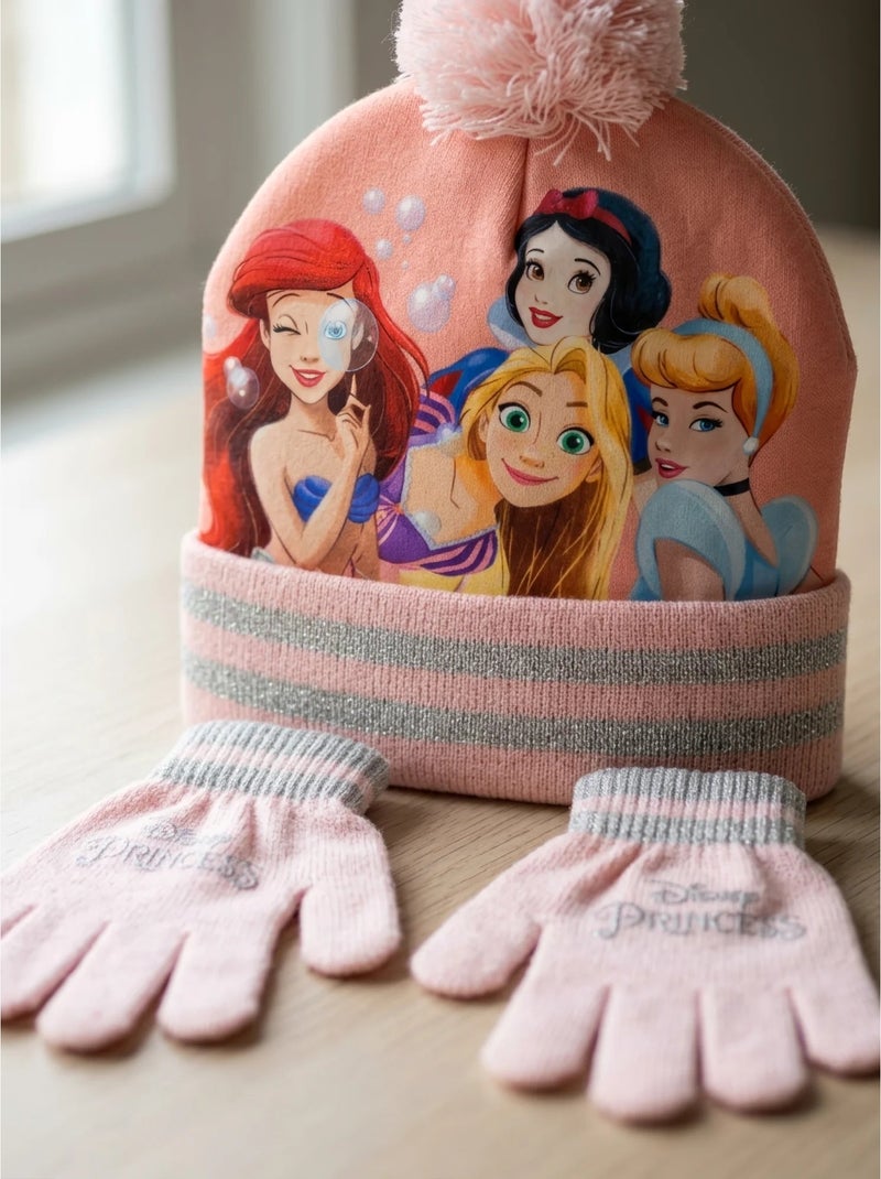 Gorro y guantes princesas disney infantil Multicolor - Kiabi