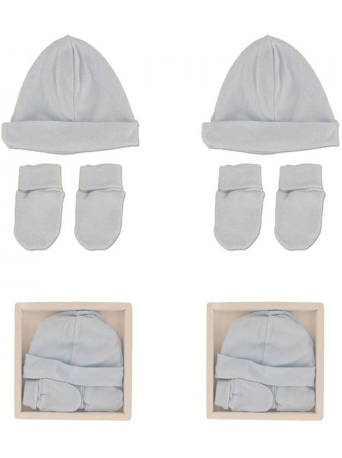 Gorro y Manoplas Bebé Pack de 2 - Kiabi