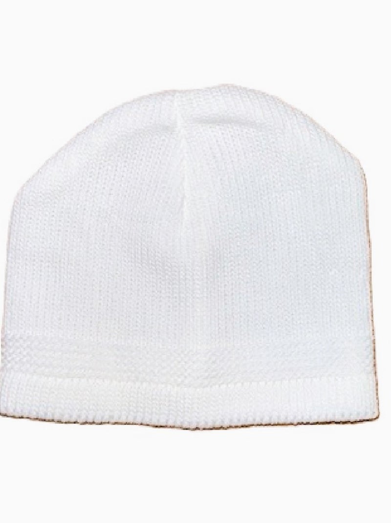 Gorro y patucos de punto para bebé de Les Chatounets Blanco - Kiabi