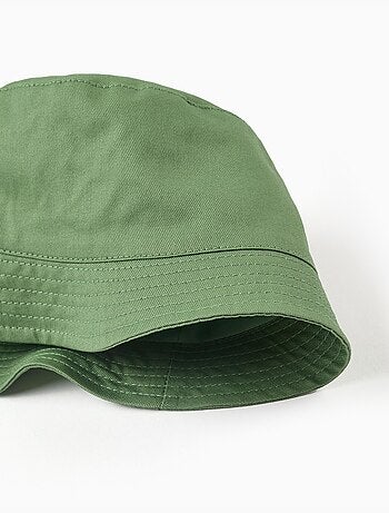 Gorro de sarga con tiras laterales