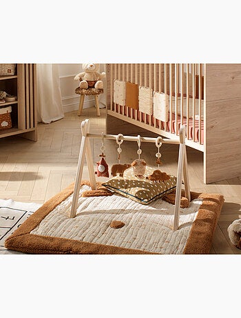 Gran alfombra de juego doble de gasa de algodón y - SAUTHON