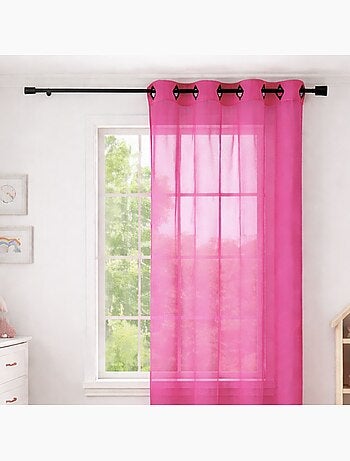 Gran anchura rosa transparente