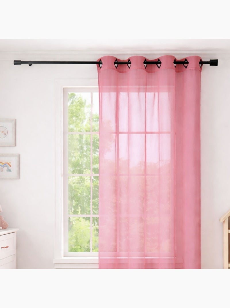 Gran anchura rosa transparente Rosa pastel - Kiabi
