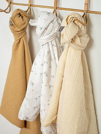 Gran capa de baño de algodón y bambú, melody | SEVIRA KIDS