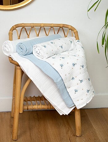 Gran capa de baño de algodón y bambú, sidonia | SEVIRA KIDS