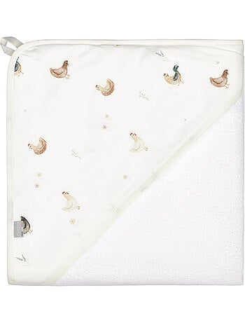 Gran capa de baño para bebé de algodón y bambú | SEVIRA KIDS