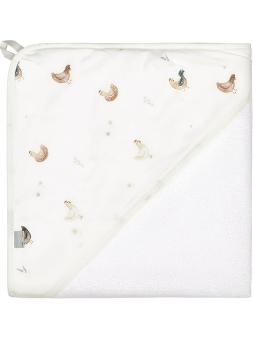 Gran capa de baño para bebé de algodón y bambú | SEVIRA KIDS - Kiabi