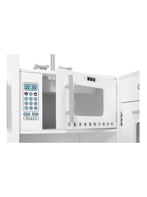 Gran cocina de esquina madera con lavadora Mamabrum - Kiabi