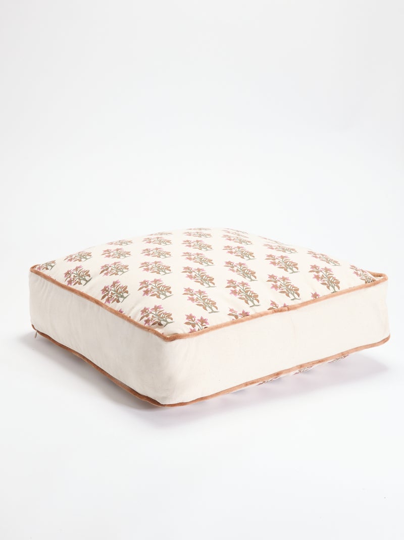 Gran cojín de suelo - Kiabi Home Rosa - Kiabi