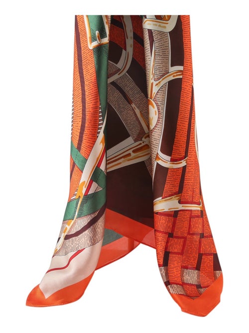Gran Pañuelo de seda Interbelts Zoé - Kiabi Gran Pañuelo de seda Interbelts Zoé - Kiabi