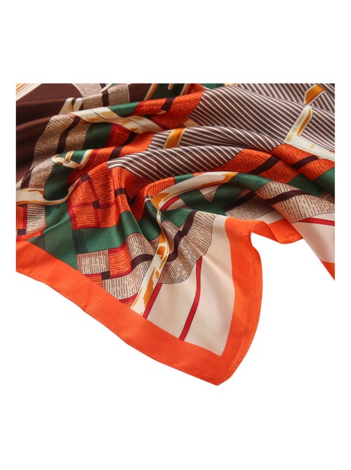Gran Pañuelo de seda Interbelts Zoé - Kiabi Gran Pañuelo de seda Interbelts Zoé - Kiabi