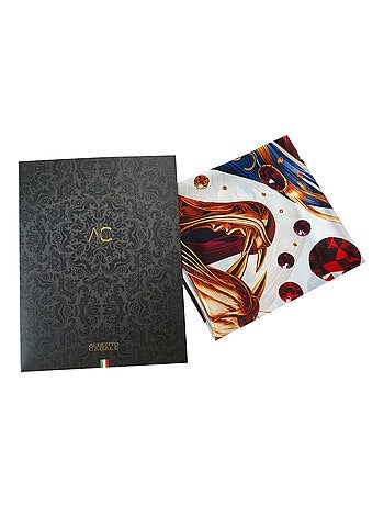 Gran Pañuelo de seda Metal Panther Zoé