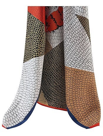 Gran Pañuelo de Seda Snake Zoé