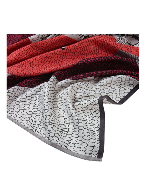 Gran Pañuelo de Seda Snake Zoé - Kiabi Gran Pañuelo de Seda Snake Zoé - Kiabi