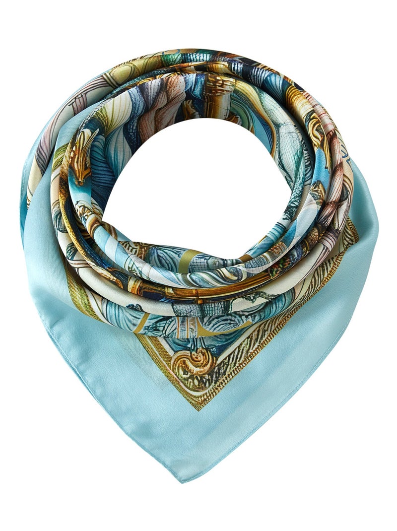 Gran Pañuelo de seda Spring Rope Zoé Multicolor - Kiabi