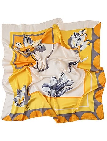 Gran Pañuelo de Seda Springflower Zoé