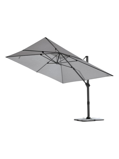Gran parasol rectangular con rotación de 360 - Kiabi Gran parasol rectangular con rotación de 360 - Kiabi