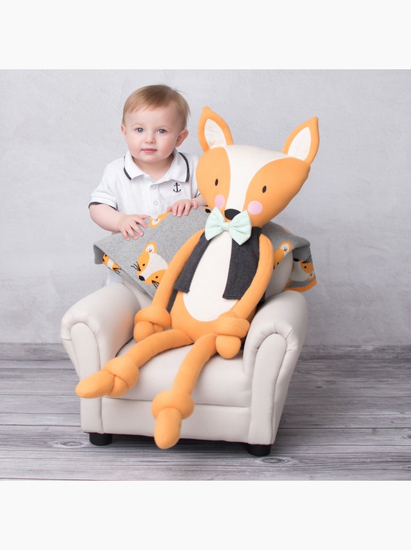 Gran peluche de zorro de algodón | SEVIRA KIDS Naranja - Kiabi