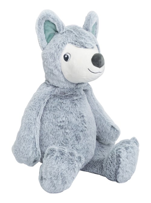 Gran peluche muy suave - Lobo - Kiabi