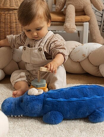 Gran peluche para bebé - cocodrilo