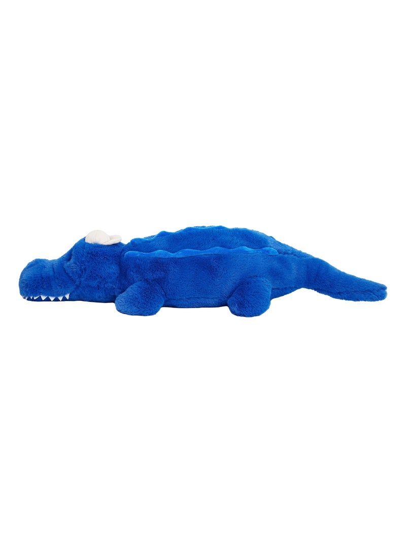 Gran peluche para bebé - cocodrilo Azul - Kiabi