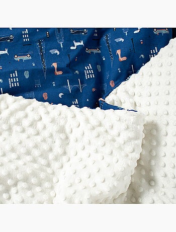 Gran plaid de minky, new york | SEVIRA KIDS