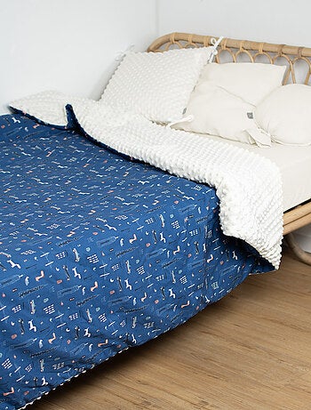 Gran plaid de minky, new york | SEVIRA KIDS