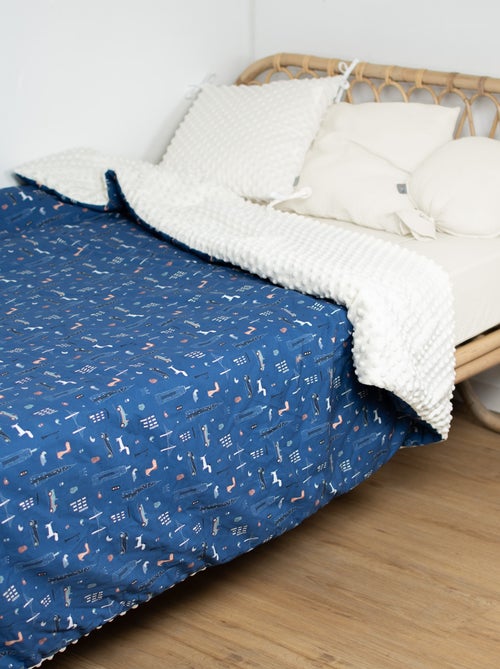 Gran plaid de minky, new york | SEVIRA KIDS - Kiabi