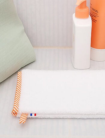 Guante de baño de algodón orgánico