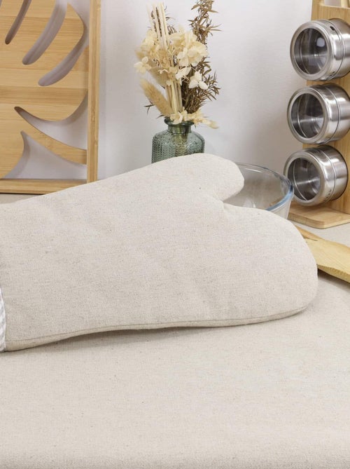 Guante de cocina 100% Lino LINELLE - Kiabi