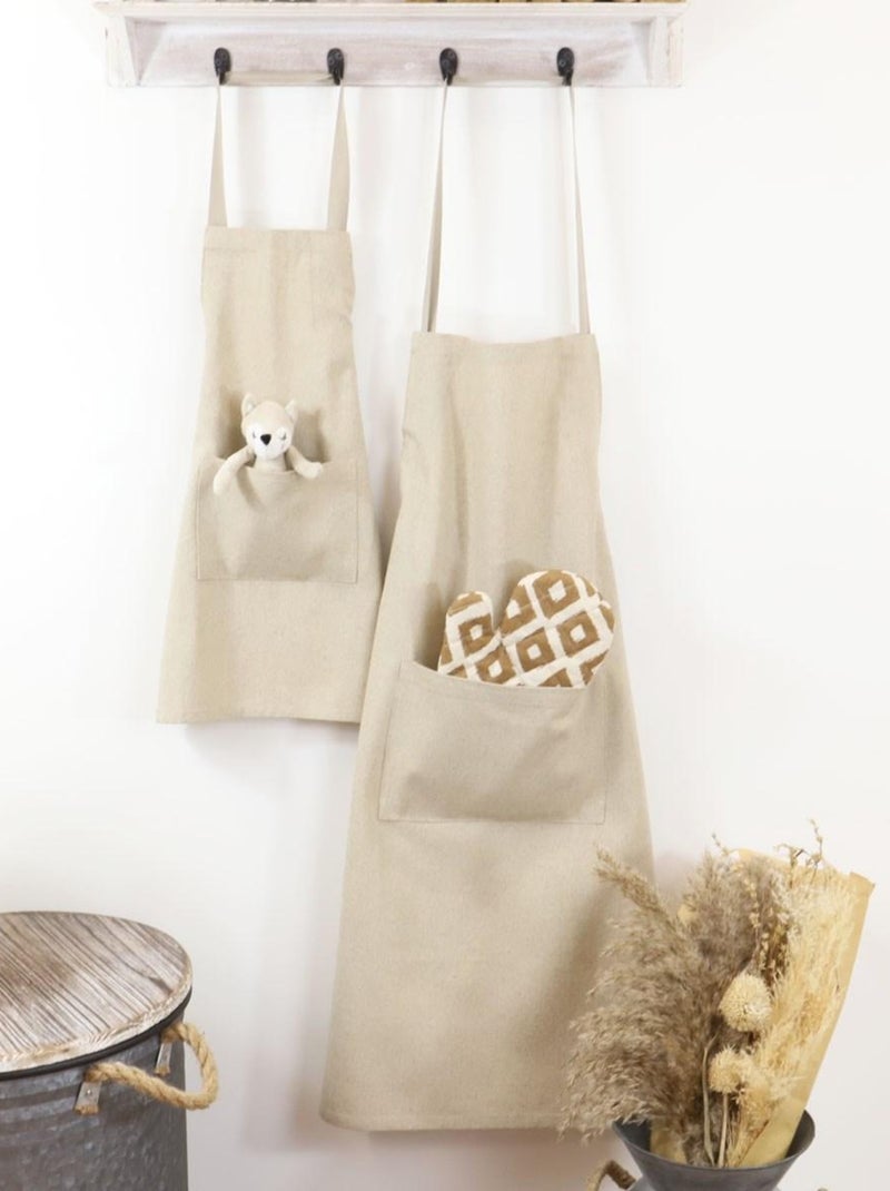 Guante de cocina 100% Lino LINELLE Beige - Kiabi