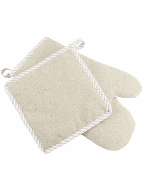Guante de cocina y manopla 100% lino LINELLE - Kiabi
